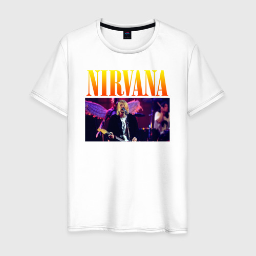 Мужская футболка хлопок Nirvana Курт Кобейн