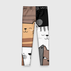 Детские леггинсы 3D Котейки