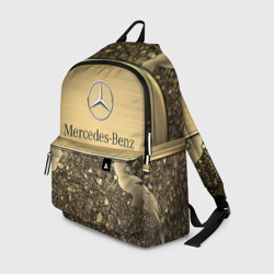 Рюкзак 3D Mercedes gold Мерседес голд