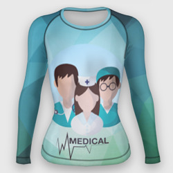 Женский рашгард 3D Medical