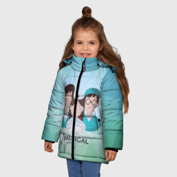 Зимняя куртка для девочек 3D Medical - фото 2