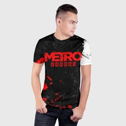 Мужская футболка 3D Slim Metro Exodus - фото 2