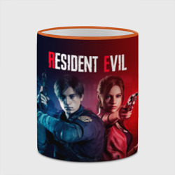 Кружка с полной запечаткой Resident Evil 2 Леон Кеннеди и Клэр - фото 2