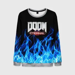 Мужской свитшот 3D Doom eternal
