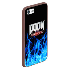 Чехол для iPhone 5/5S матовый Doom eternal - фото 2