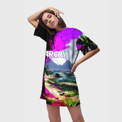 Платье-футболка 3D Farcry - фото 2