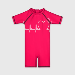 Детский купальный костюм 3D Халат Кардиолога