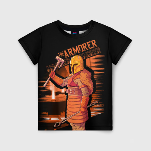 Детская футболка 3D The Armorer (The Mandalorian) Фото 01 Детская футболка 3D The Armorer (The Mandalorian) Фото 01