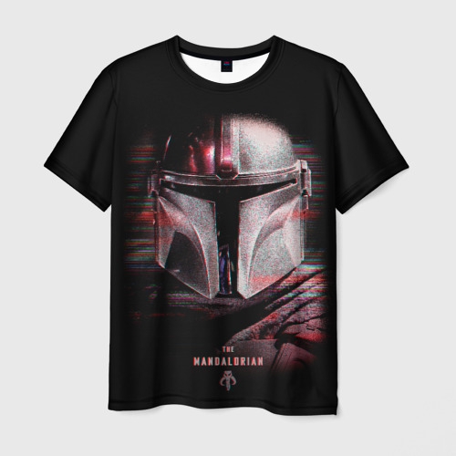 Мужская футболка 3D The Mandalorian Фото 01 Мужская футболка 3D The Mandalorian Фото 01