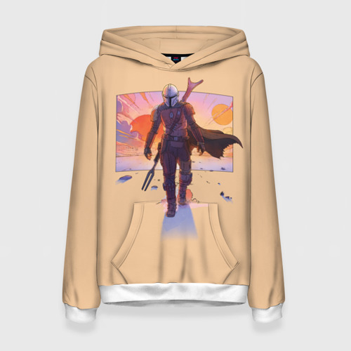 Женская толстовка 3D The Mandalorian Фото 01 Женская толстовка 3D The Mandalorian Фото 01