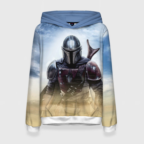 Женская толстовка 3D The Mandalorian Фото 01 Женская толстовка 3D The Mandalorian Фото 01