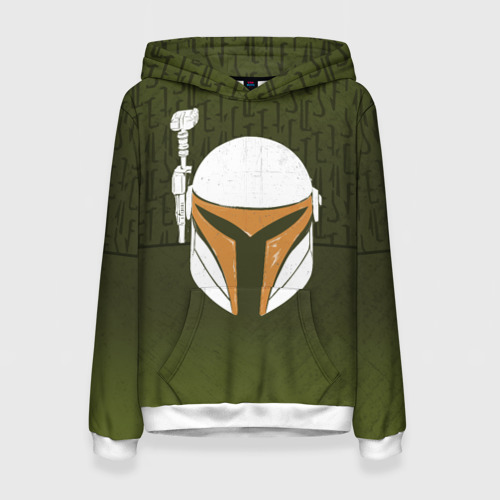 Женская толстовка 3D The Mandalorian Фото 01 Женская толстовка 3D The Mandalorian Фото 01