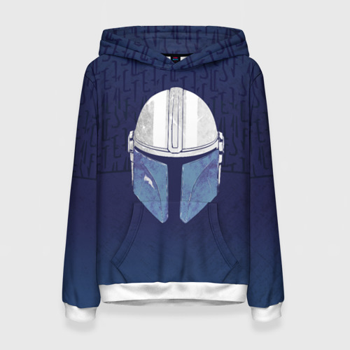 Женская толстовка 3D The Mandalorian Фото 01 Женская толстовка 3D The Mandalorian Фото 01