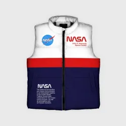 Детский жилет утепленный 3D NASA