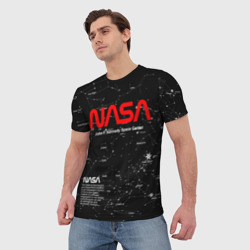 Мужская футболка 3D NASA - фото 2