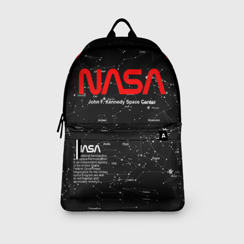 Рюкзак 3D с принтом NASA, вид сбоку #3
