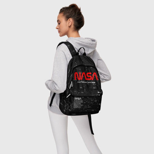 Рюкзак 3D с принтом NASA, фото #4