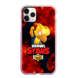 Чехол для iPhone 11 Pro Max матовый Brawl Stars crow Phoenix ворон