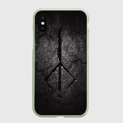 Чехол для iPhone XS Max матовый Bloodborne hunter символ охотника