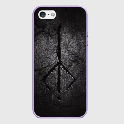 Чехол для iPhone 5/5S матовый Bloodborne hunter символ охотника
