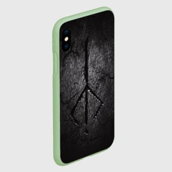 Чехол для iPhone XS Max матовый Bloodborne hunter символ охотника - фото 2
