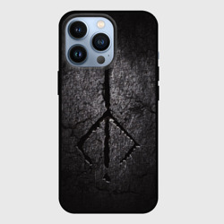 Чехол для iPhone 13 Pro Bloodborne hunter символ охотника