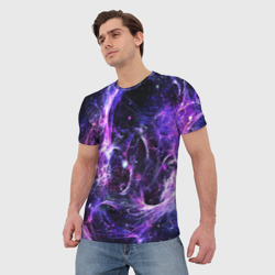 Мужская футболка 3D Space Stars космос звёзды - фото 2