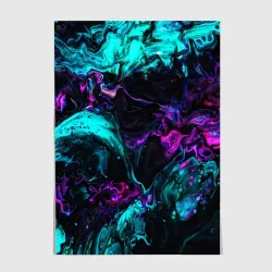 Постер Неоновая абстракция neon