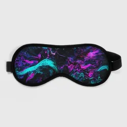 Маска для сна 3D Неоновая абстракция neon