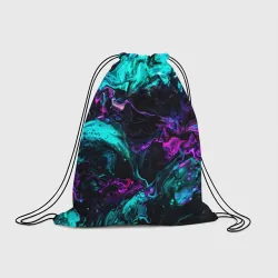 Рюкзак-мешок 3D Неоновая абстракция neon