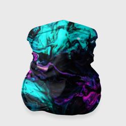Бандана-труба 3D Неоновая абстракция neon