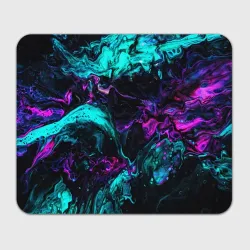 Прямоугольный коврик для мышки Неоновая абстракция neon