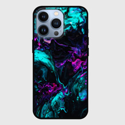 Чехол для iPhone 13 Pro Неоновая абстракция neon
