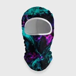 Балаклава 3D Неоновая абстракция neon