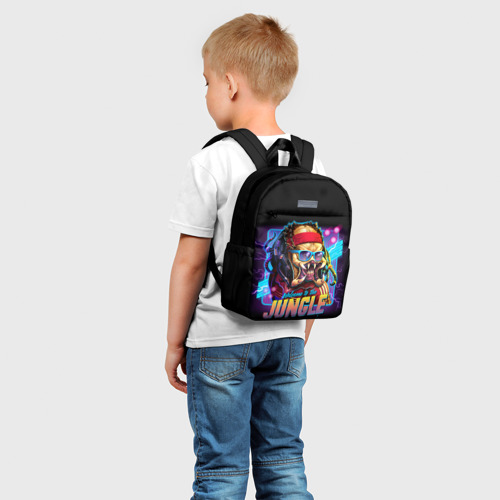 Детский рюкзак 3D с принтом PREDATOR, фото на моделе #1