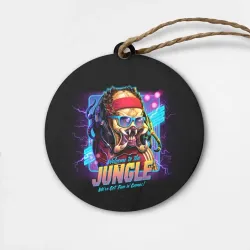 Деревянная игрушка круг Predator