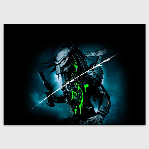Поздравительная открытка Predator
