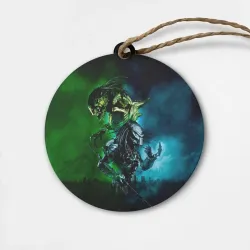 Деревянная игрушка круг Predator