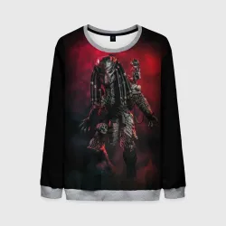 Мужской свитшот 3D Predator хищник