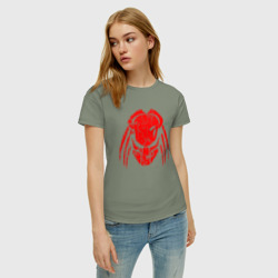 Женская футболка хлопок Predator - фото 2