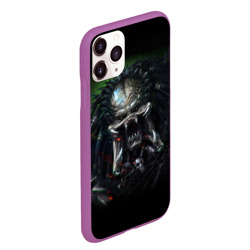 Чехол для iPhone 11 Pro Max матовый Predator - фото 2