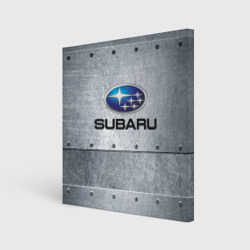 Холст квадратный Subaru Iron Субару