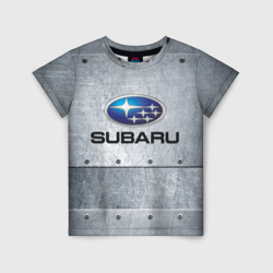 Детская футболка 3D Subaru Iron Субару