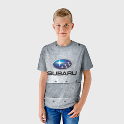 Детская футболка 3D Subaru Iron Субару - фото 2