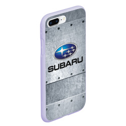 Чехол для iPhone 7Plus/8 Plus матовый Subaru Iron Субару - фото 2