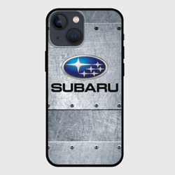 Чехол для iPhone 13 mini Subaru Iron Субару