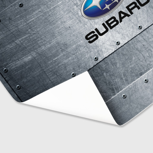 Бумага для упаковки 3D Subaru Iron Субару - фото 3