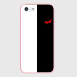 Чехол для iPhone 5/5S матовый Monokuma красный глаз