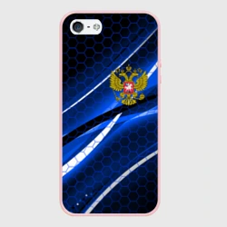 Чехол для iPhone 5/5S матовый Россия