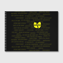 Альбом для рисования Wu-tang clan Ву Танг клан